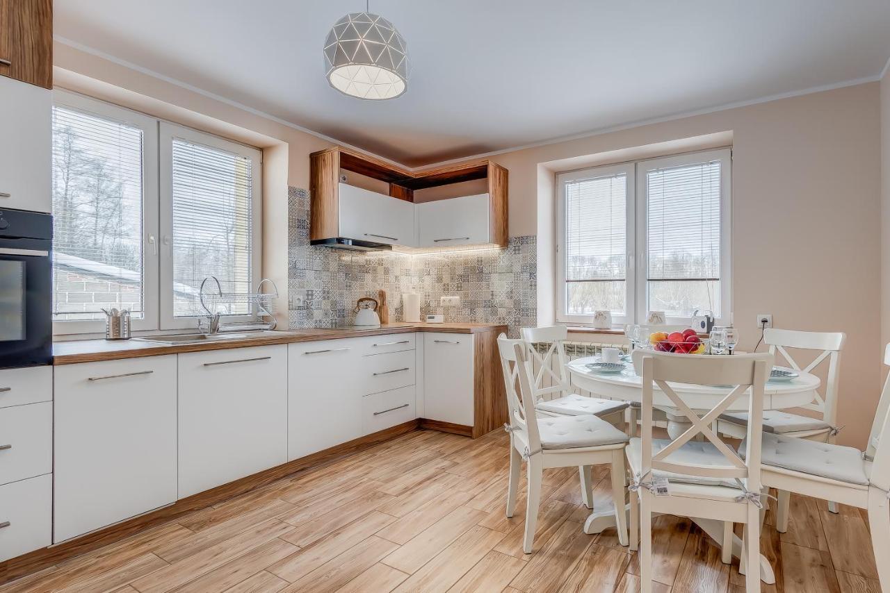 Brzozowy Zakatek-Brzozowa Bania Apartment ทิโคชิน ภายนอก รูปภาพ