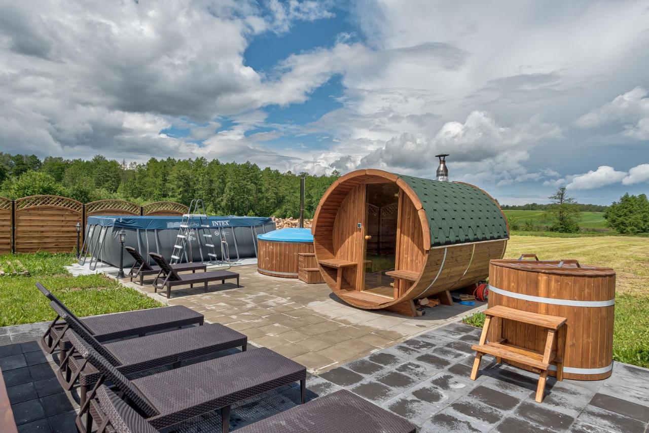 Brzozowy Zakatek-Brzozowa Bania Apartment ทิโคชิน ภายนอก รูปภาพ