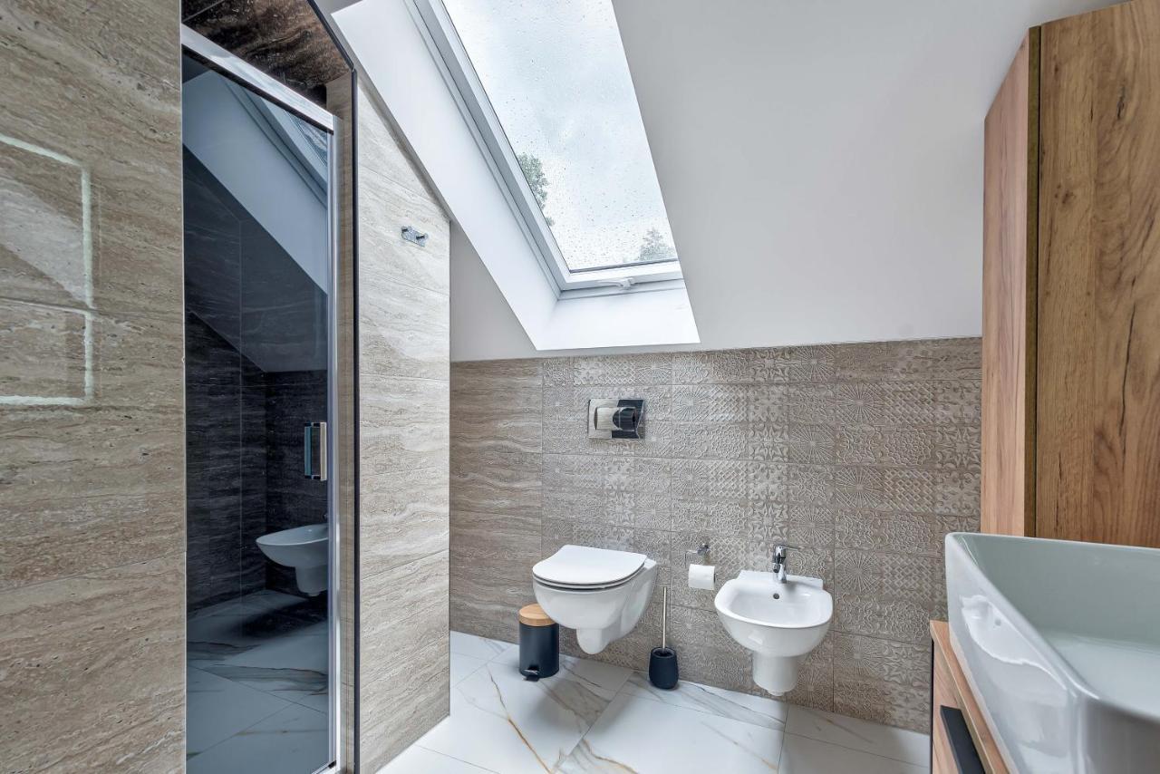 Brzozowy Zakatek-Brzozowa Bania Apartment ทิโคชิน ภายนอก รูปภาพ