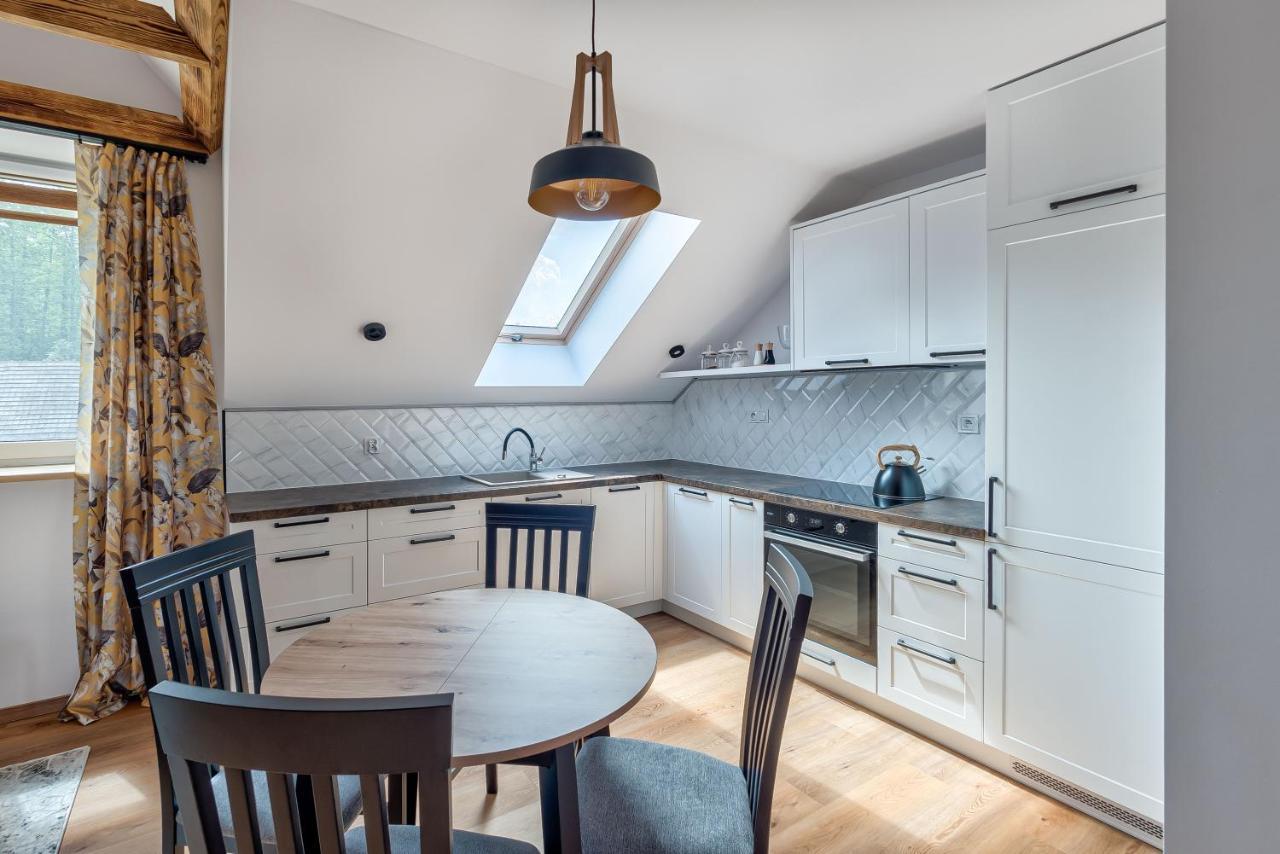 Brzozowy Zakatek-Brzozowa Bania Apartment ทิโคชิน ภายนอก รูปภาพ